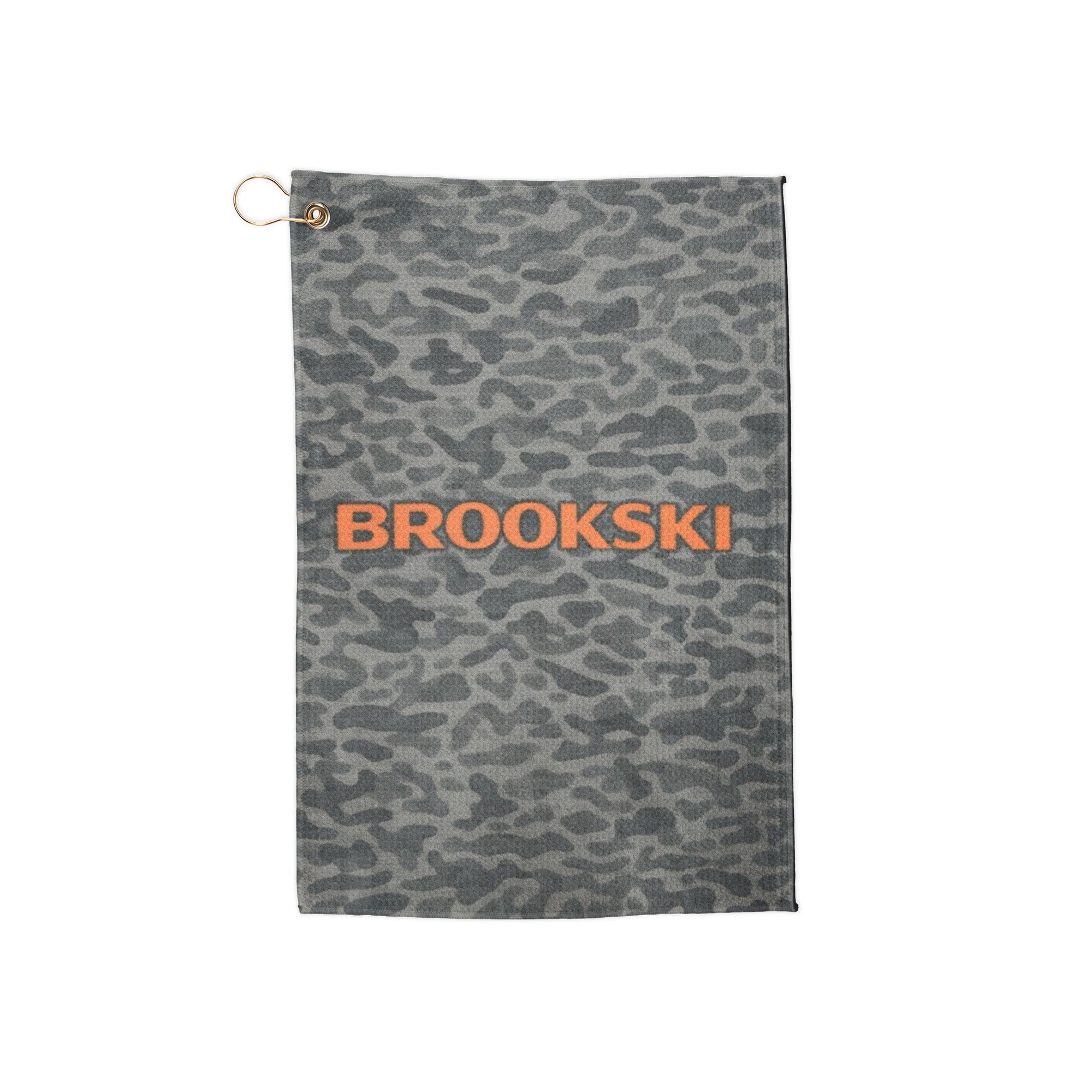 Brookski Deer Camo Golf Towel Microfiber Club Towel