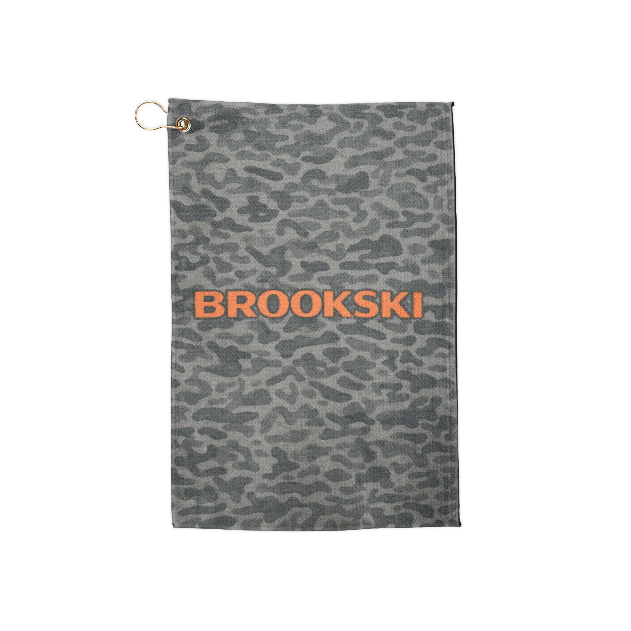 Brookski Deer Camo Golf Towel Microfiber Club Towel