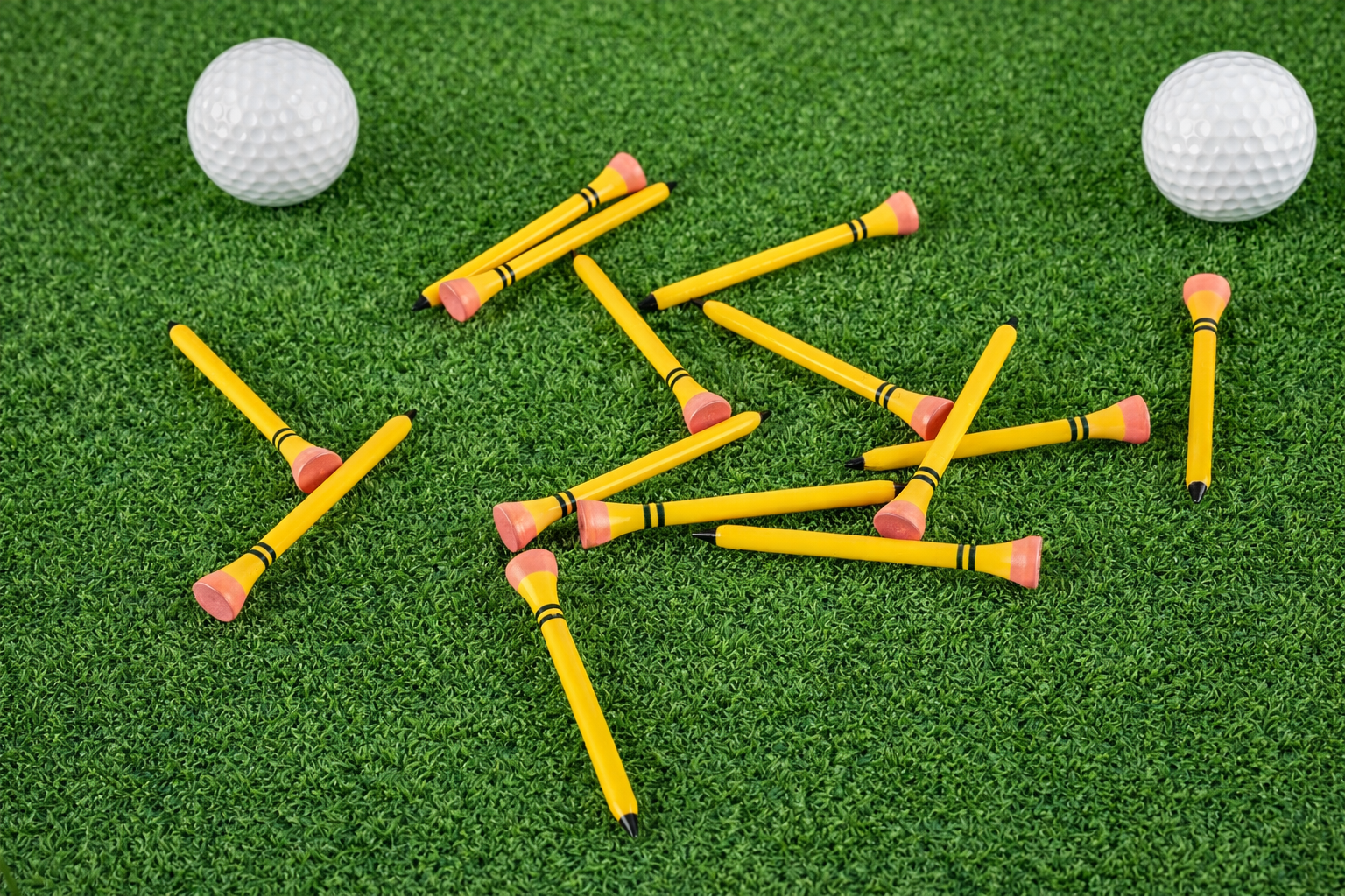 Brookski Golf 18 pack Pencil Shaped Golf Tees 2 ¾"